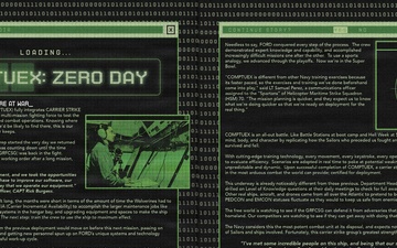 USS Gerald R. Ford (CVN 78) COMPTUEX Story Illustration