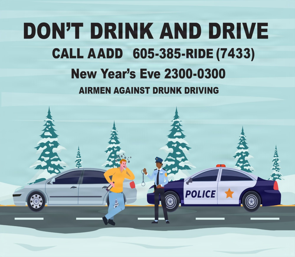 Airmen Against Drunk Driving infographic