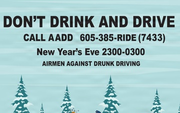 Airmen Against Drunk Driving infographic
