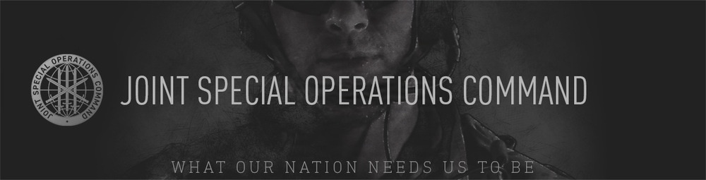 Joint Special Operations Command Web Banner