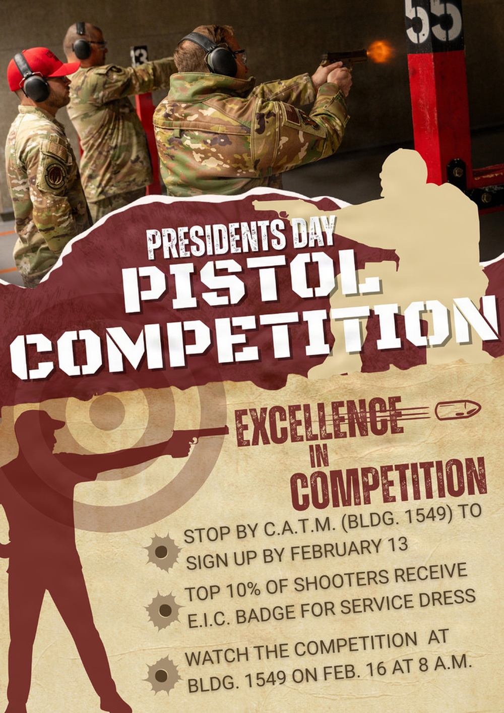 Presidents Day: 35th FW Pistol Competition