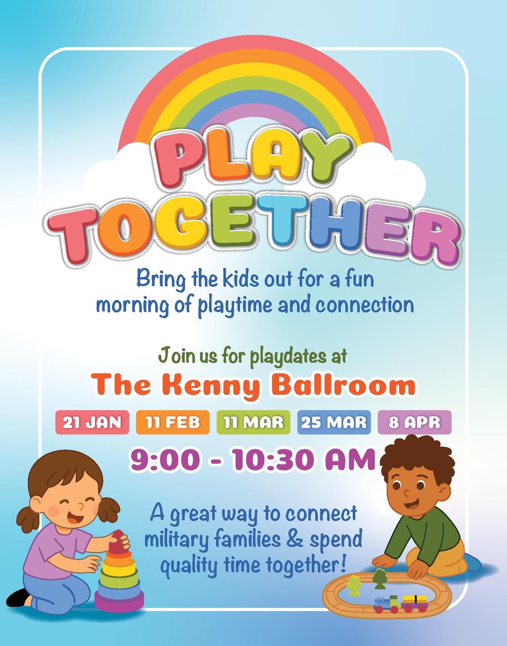 Play Together Program Brings Military Families Together for Fun and Connection