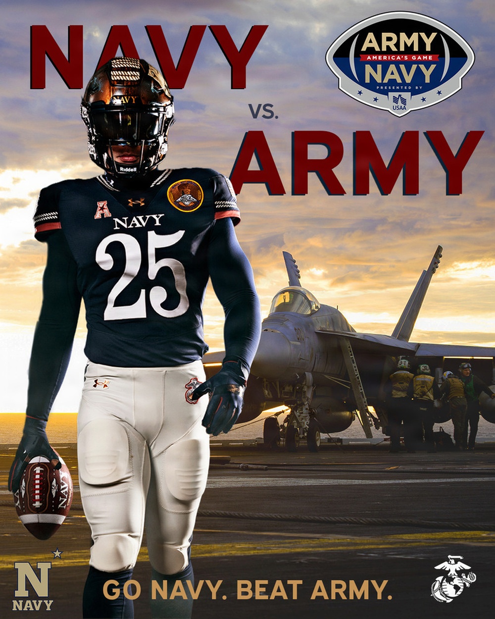 2025 Army Navy Game Graphics