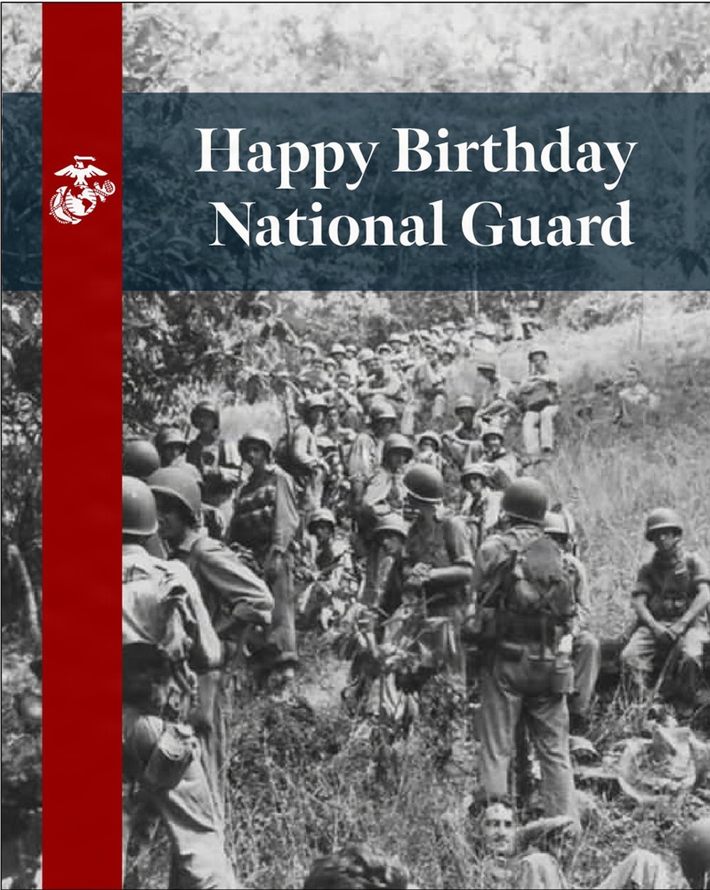 U.S. Army National Guard Birthday Graphic