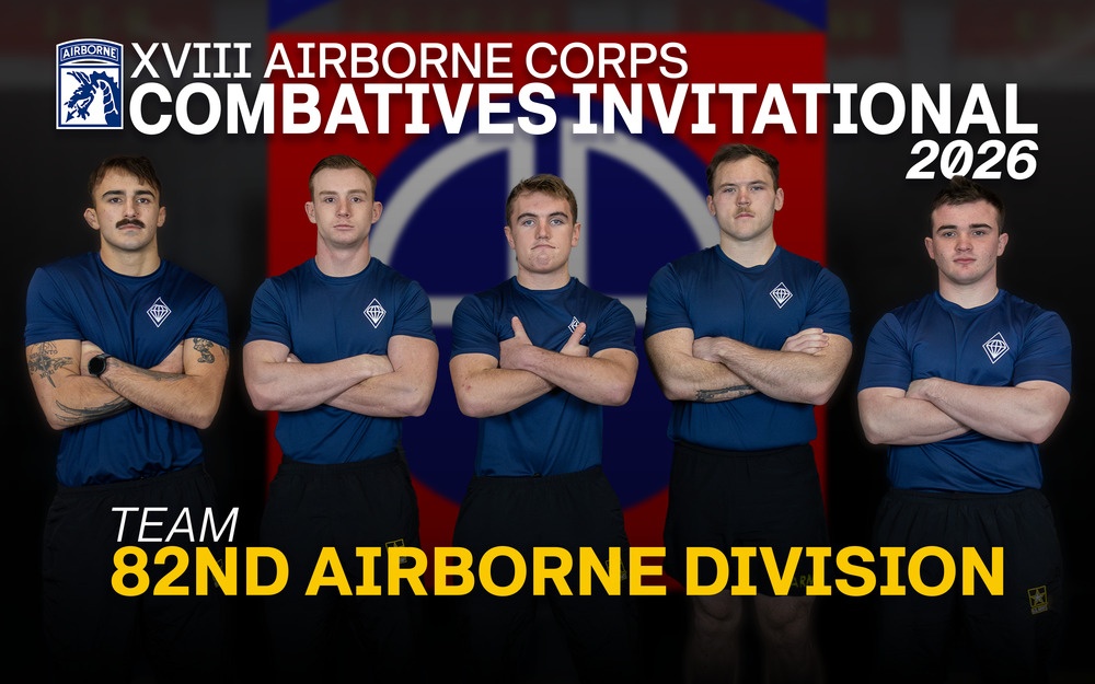 XVIII Airborne Corps Combatives Invitational Team Graphics