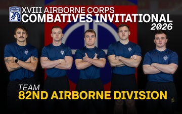 XVIII Airborne Corps Combatives Invitational Team Graphics