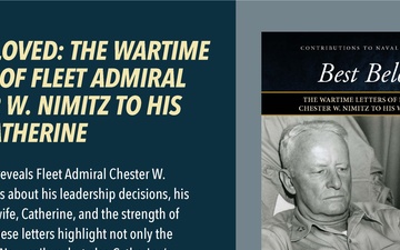 Publication Web Banner, Best Beloved: The Wartime Letters of Fleet Admiral Chester W. Nimitz to His Wife, Catherine