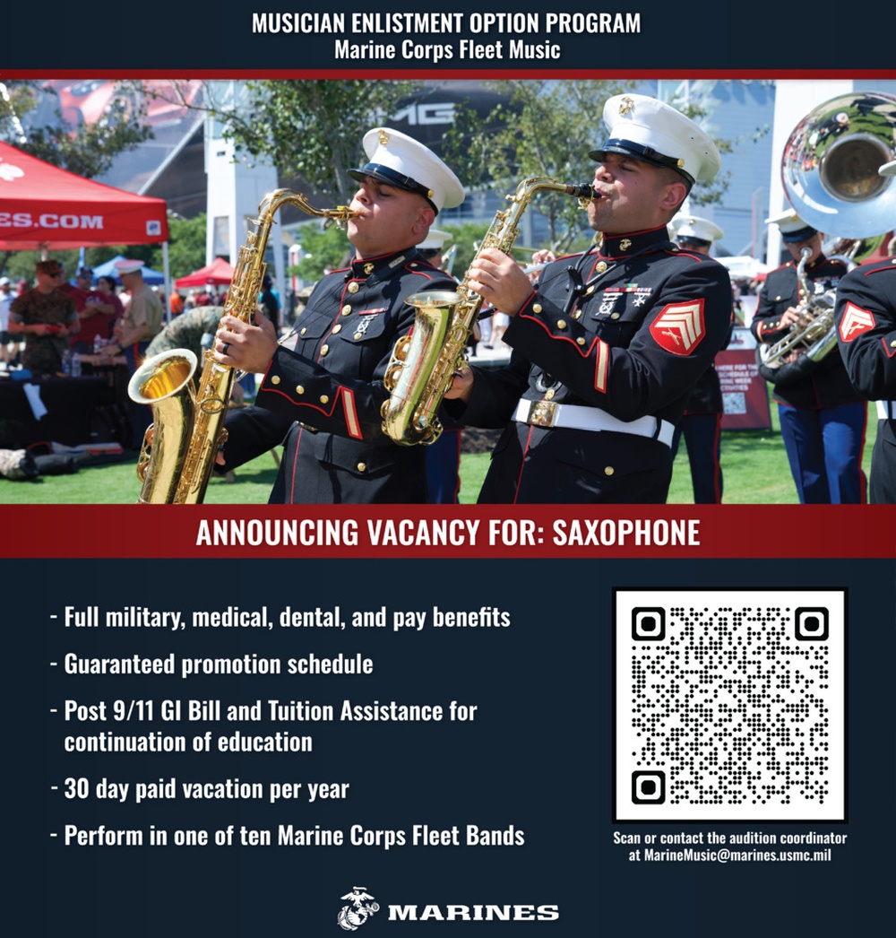 Musician Enlistment Option Program Vacancies