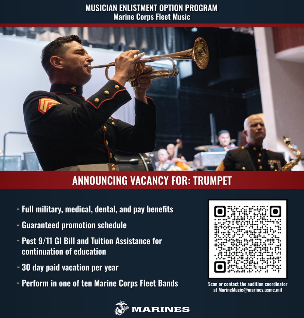 Musician Enlistment Option Program Vacancies