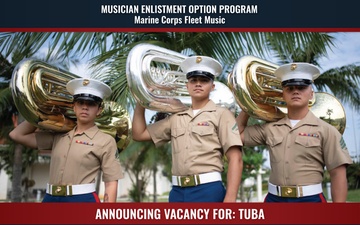 Musician Enlistment Option Program Vacancies