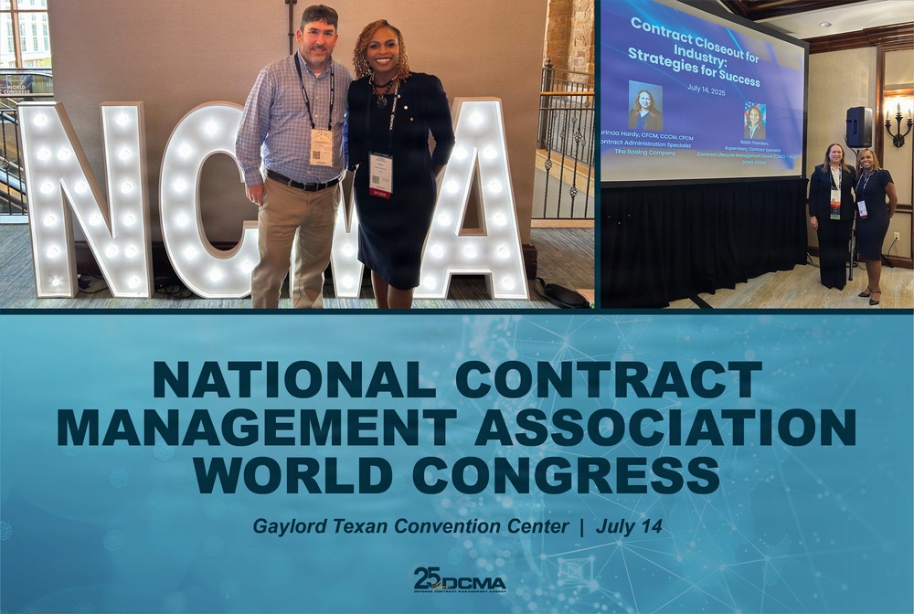 DCMA enhances contract closeout at NCMA World Congress