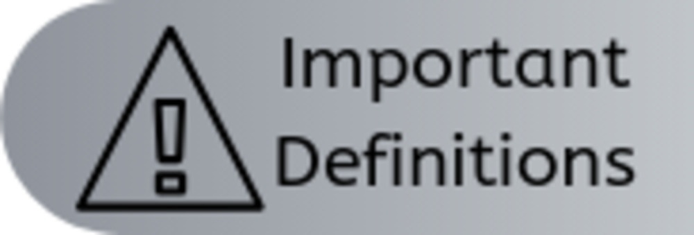 Important Definition button