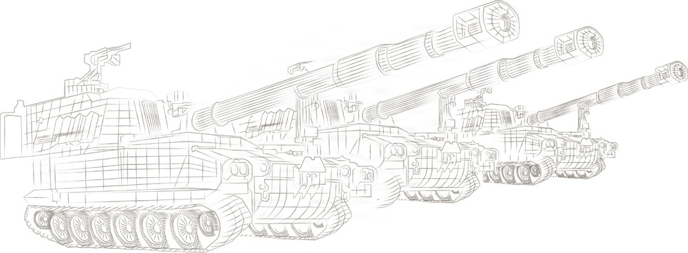 M109 Paladan howitzer drawing