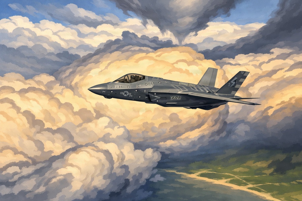 F-35C Lightning II painting