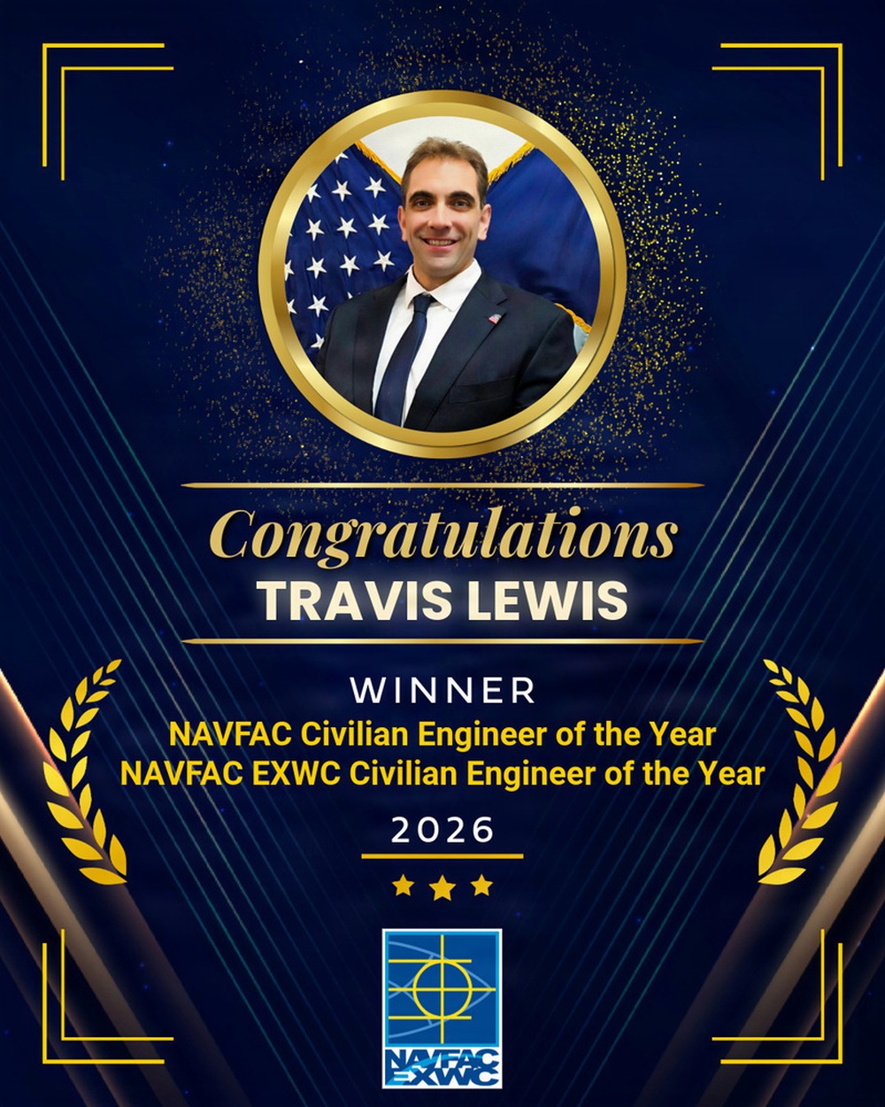 NAVFAC EXWC Engineer Honored As Top Civilian Engineer in NAVFAC Enterprise