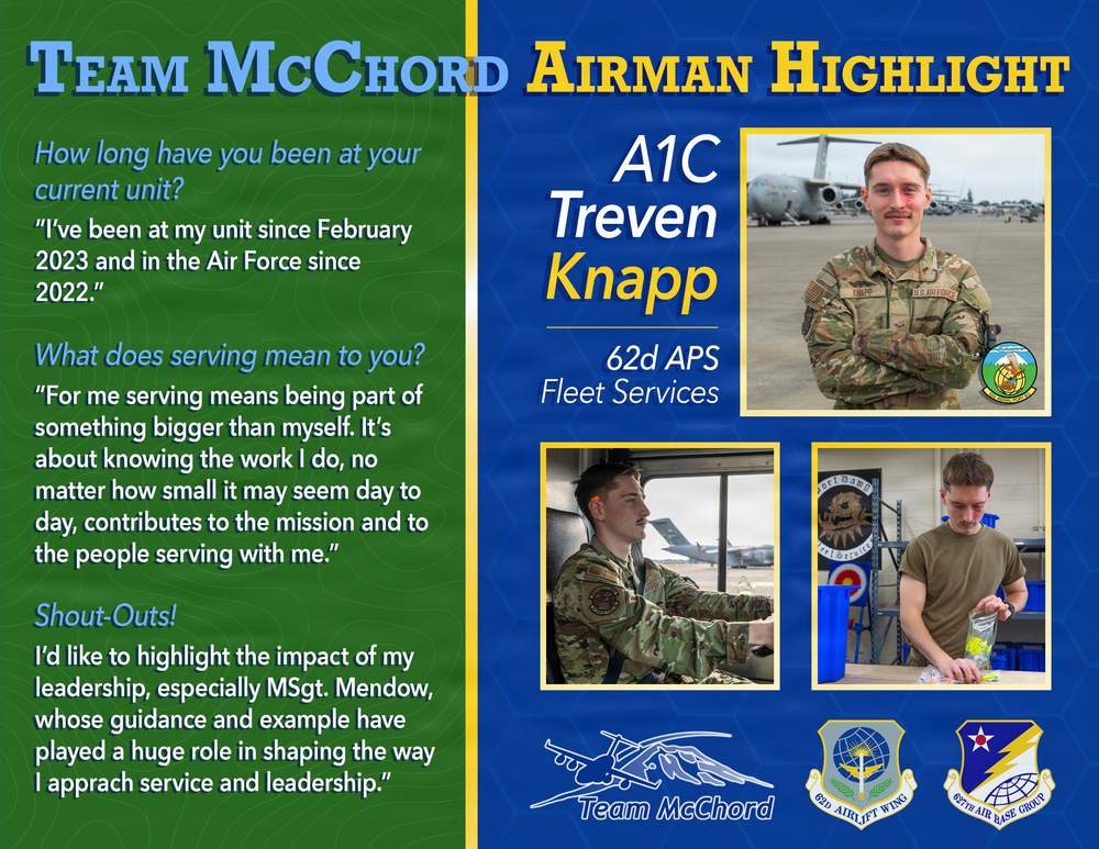 Airman Highlight Graphic - A1C Knapp