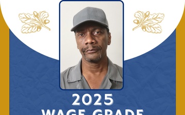 2025 Wage Grade Civilian of the Year