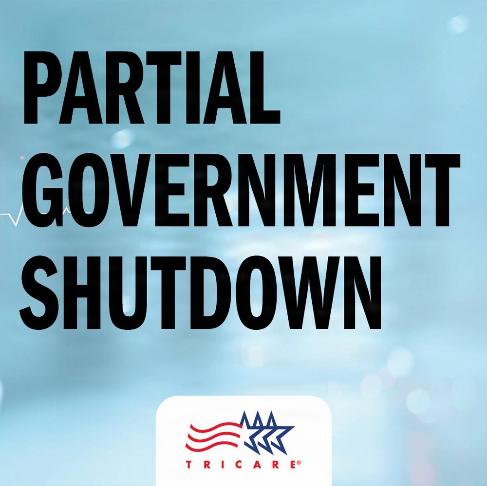 TRICARE Partial Government Shutdown 1080px