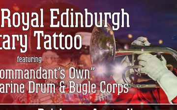 "The Commandant's Own" and The Royal Edinburgh Military Tattoo Concert Poster