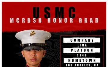 Lima Company Honor Graduate