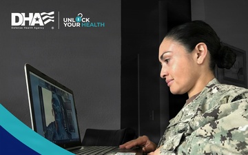 Social Media Graphic: Virtual Urgent Care for TRICARE Prime Beneficiaries