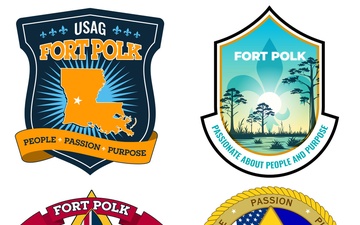 USAG Fort Polk Logo Designs