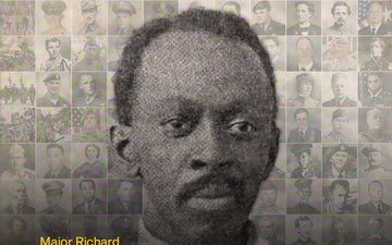 Social 4x5 Graphic: Army Heroes - Maj. Richard Wright for National Freedom Day