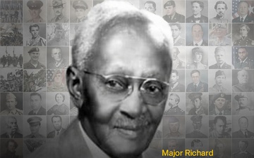 Social 4x5 Graphic: Army Heroes - Maj. Richard Wright for National Freedom Day