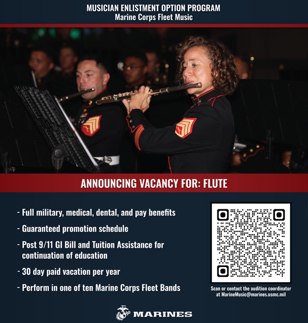 Musician Enlistment Option Program Vacancies