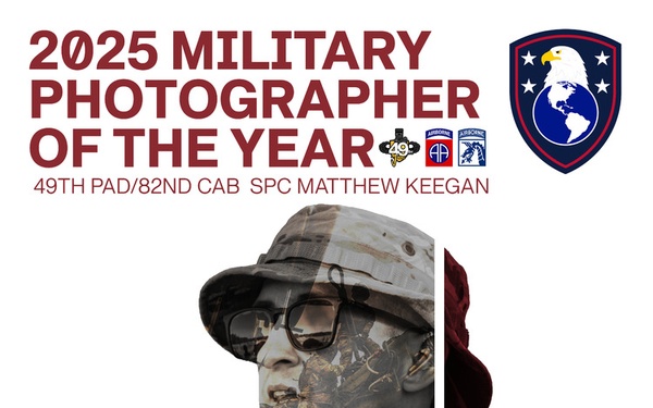 Paratroopers share the title of USAWHC "Photographer of the Year!"