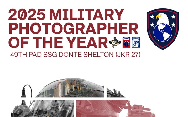 Paratroopers share the title of USAWHC "Photographer of the Year"