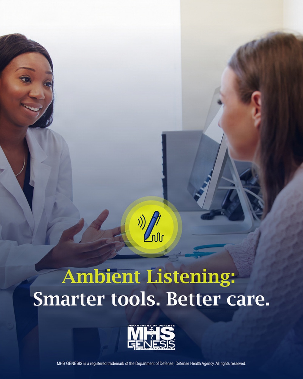 Social Media Carousel: Ambient Listening - Slide 1