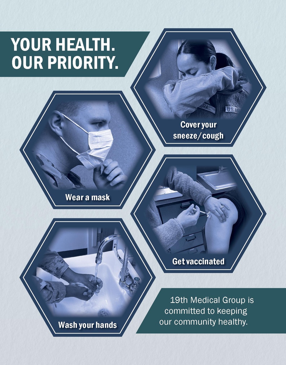 19th Medical Group Promotes Infection Prevention Measures