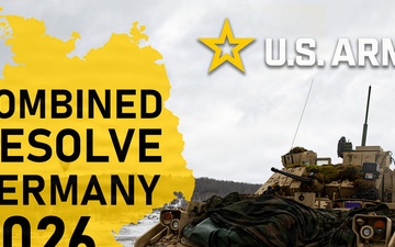 U.S. Army Armored Vehicle At Combined Resolve 26-05 At Hohenfels Germany