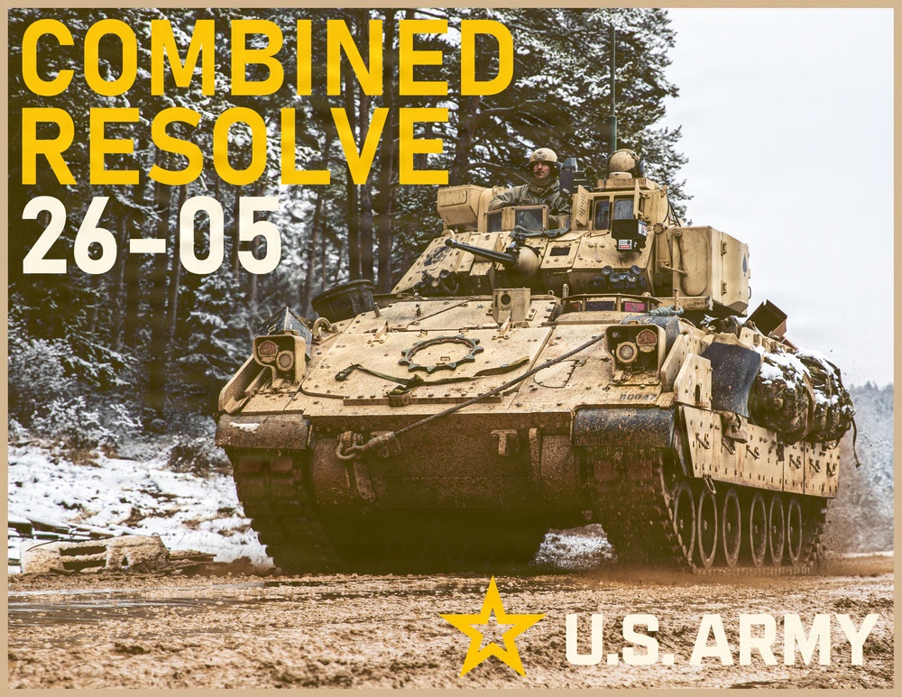 U.S. Army Armored Units Train for Large-Scale Combat Operations During Combined Resolve 26-05