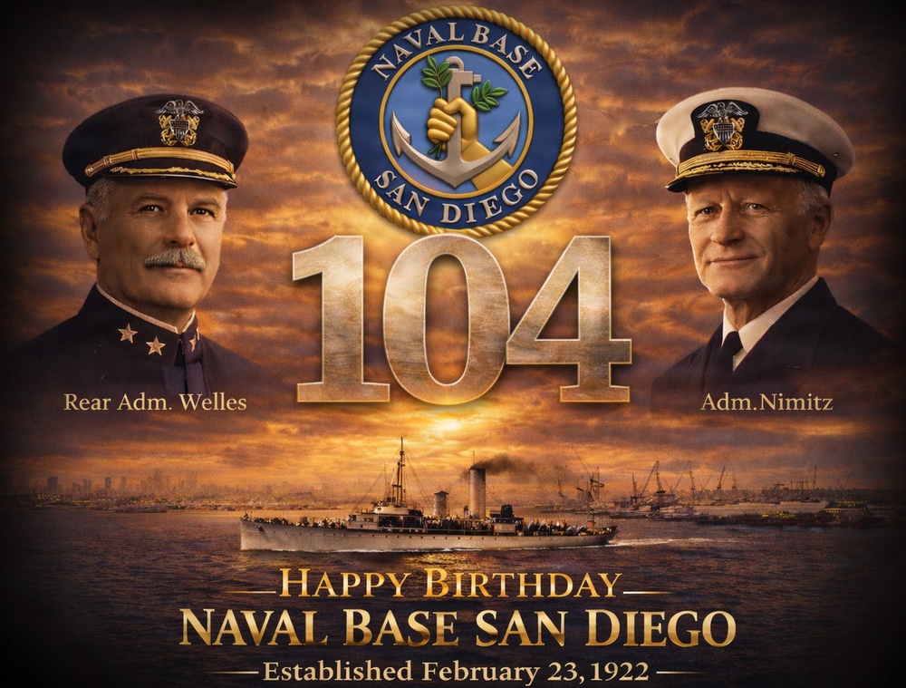 Naval Base San Diego Celebrates 104 Years of Service