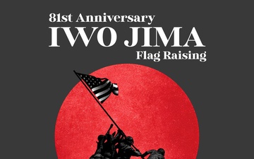 2026 Iwo Jima memorial graphic