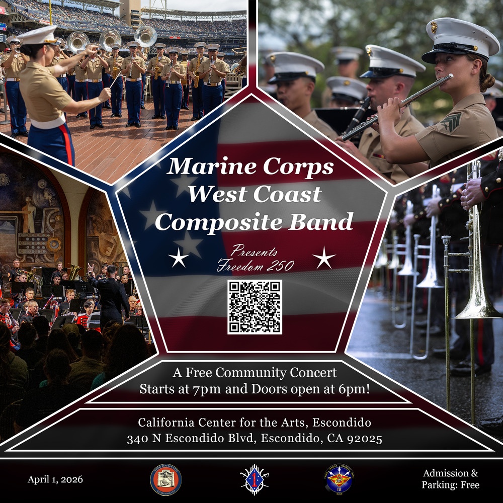 Marine Corps West Coast Composite Band presents Freedom 250th