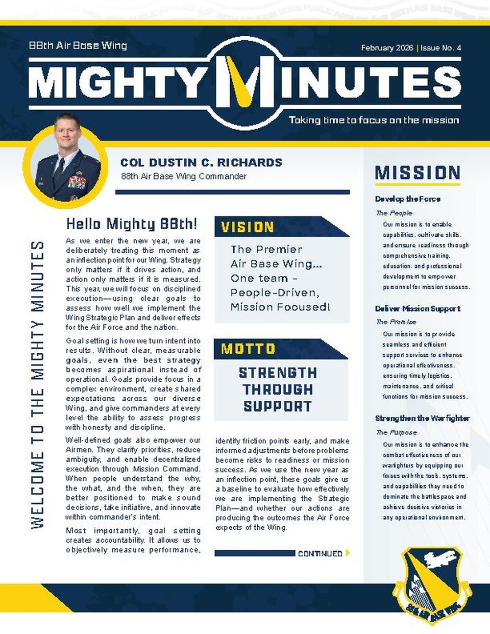 88th Air Base Wing presents The Mighty Minutes: February 2026