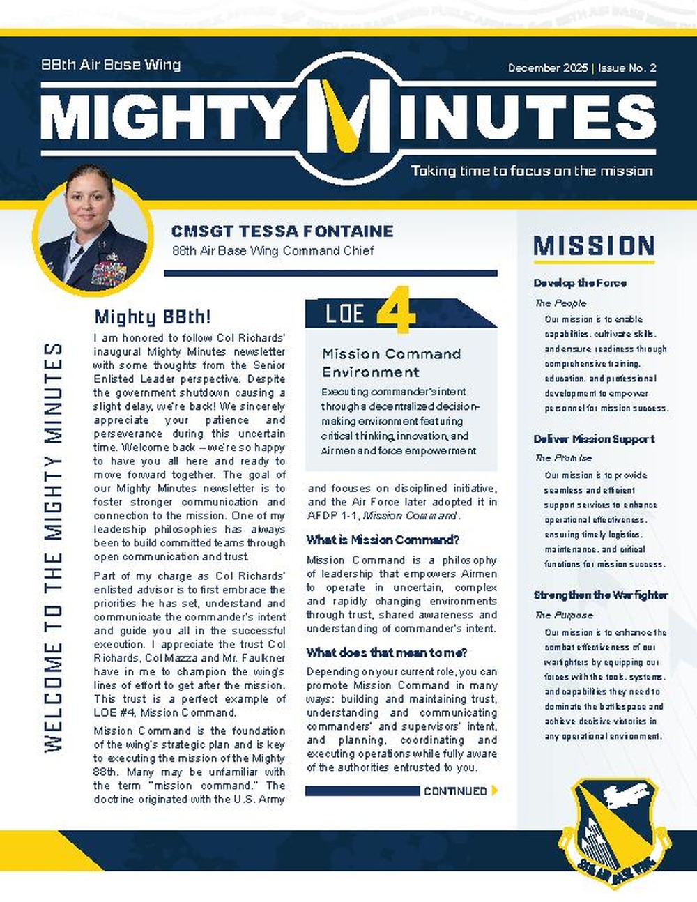 88th Air Base Wing presents The Mighty Minutes: September 2025