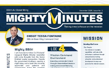 88th Air Base Wing presents The Mighty Minutes: September 2025