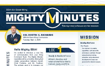 88th Air Base Wing presents The Mighty Minutes: December 2025