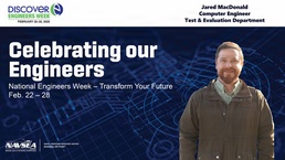 NUWC Division, Keyport Engineering Week: Employee Spotlight on Jared MacDonald