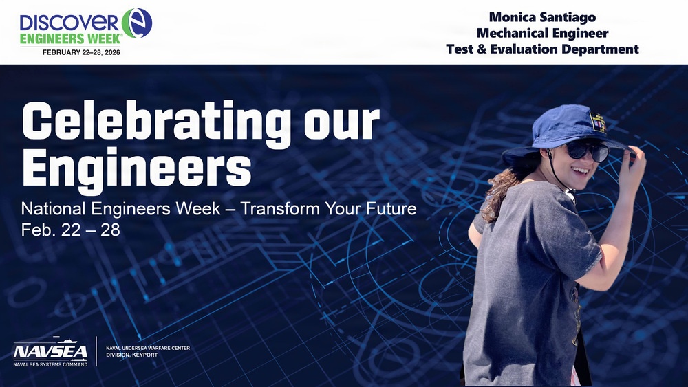 NUWC Division, Keyport Engineering Week: Employee Spotlight on Monica Santiago