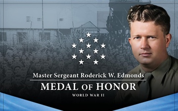 Medal of Honor, March 2026: Master Sgt. Edmonds Poster