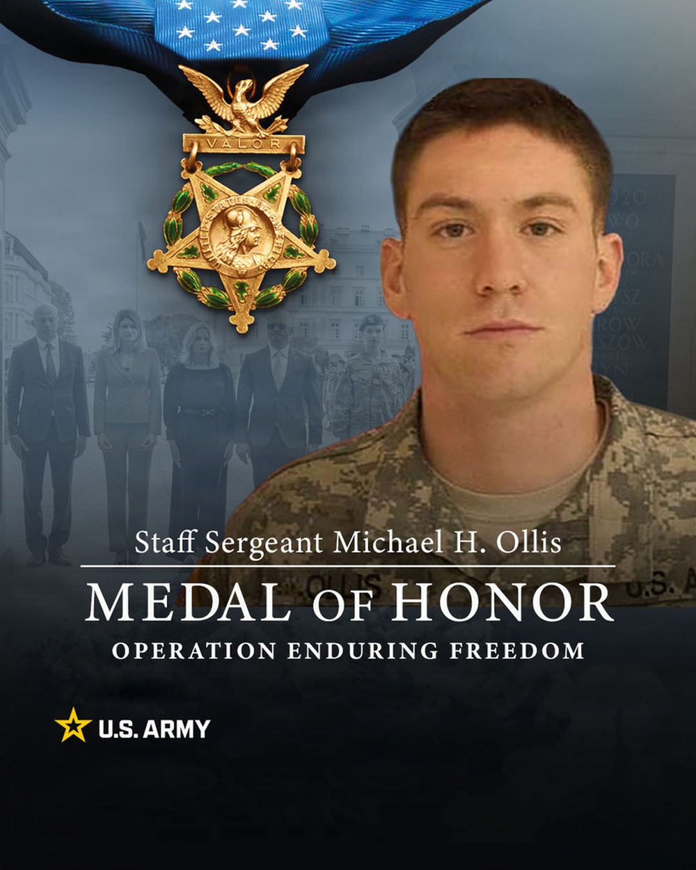 Social 4x5: Medal of Honor, March 2026: Staff Sgt. Michael H. Ollis