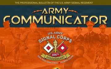 Army Communicator — Summer 2025 Cover Design