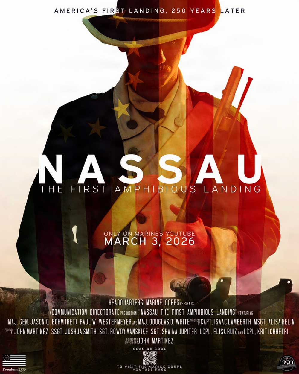 Nassau: The First Amphibious Landing Poster Design