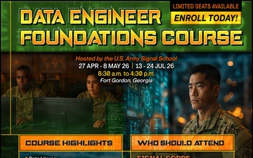 Data Engineer Foundations Course Flyer