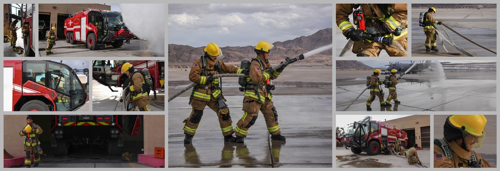 Flightline Ready: 99 CES firefighters train during RF 26-1